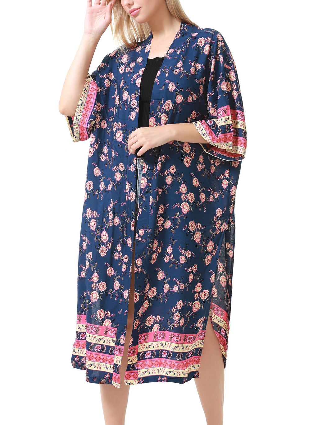 Garden Kimono Cover Up