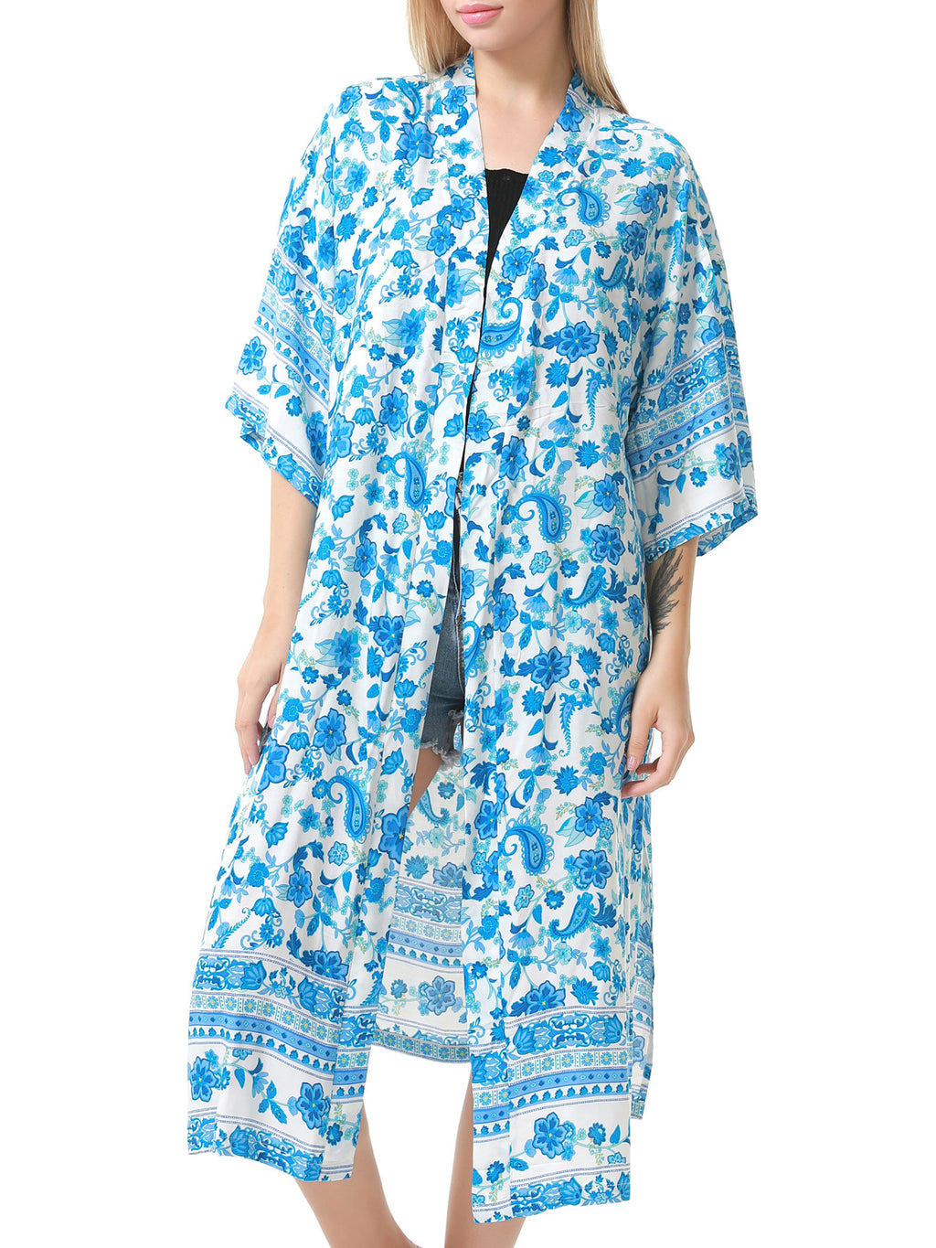 Garden Kimono Cover Up