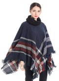 Turtleneck Poncho Wrap