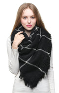 Line Blanket Scarf