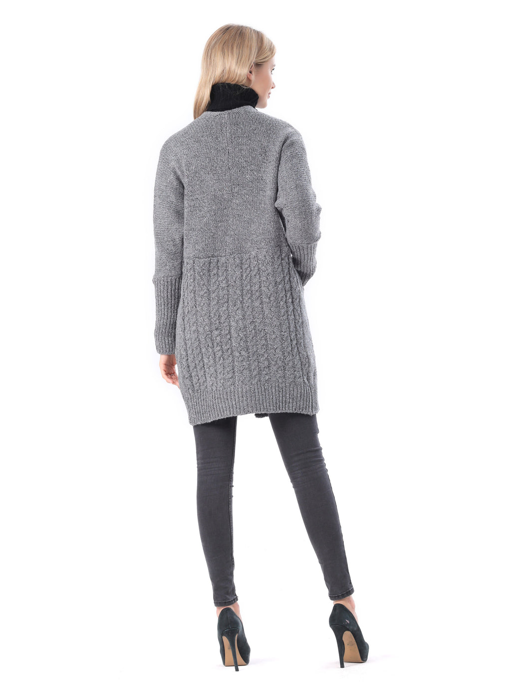 Slant Pocket Knit Cardigan