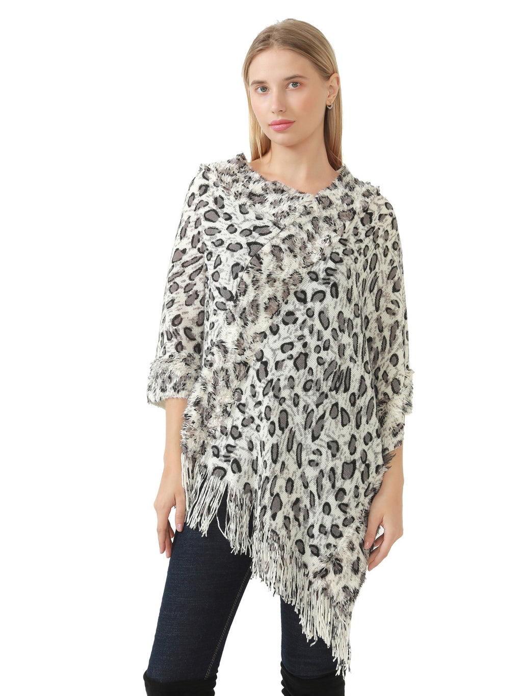 Leopard Poncho
