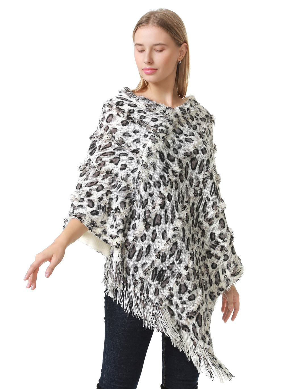 Leopard Poncho