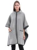 Full-Zip Poncho