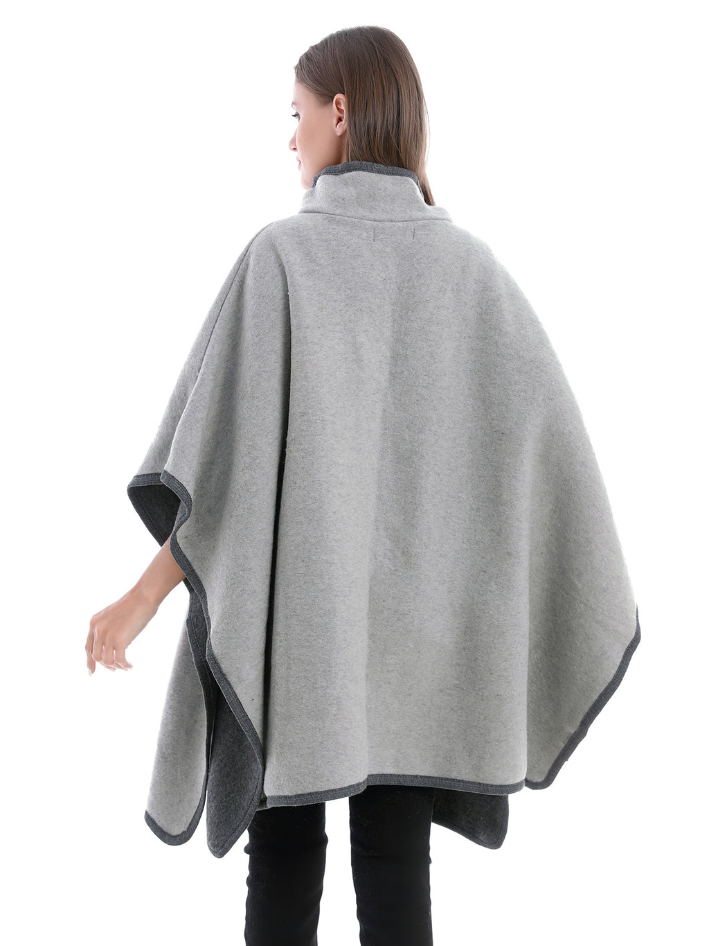 Full-Zip Poncho