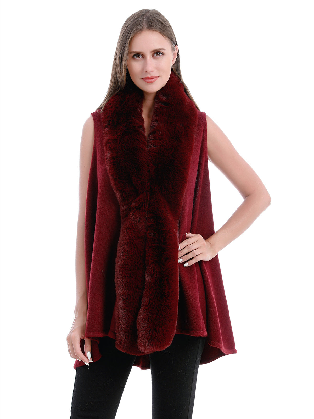 Statement Faux Fur Vest