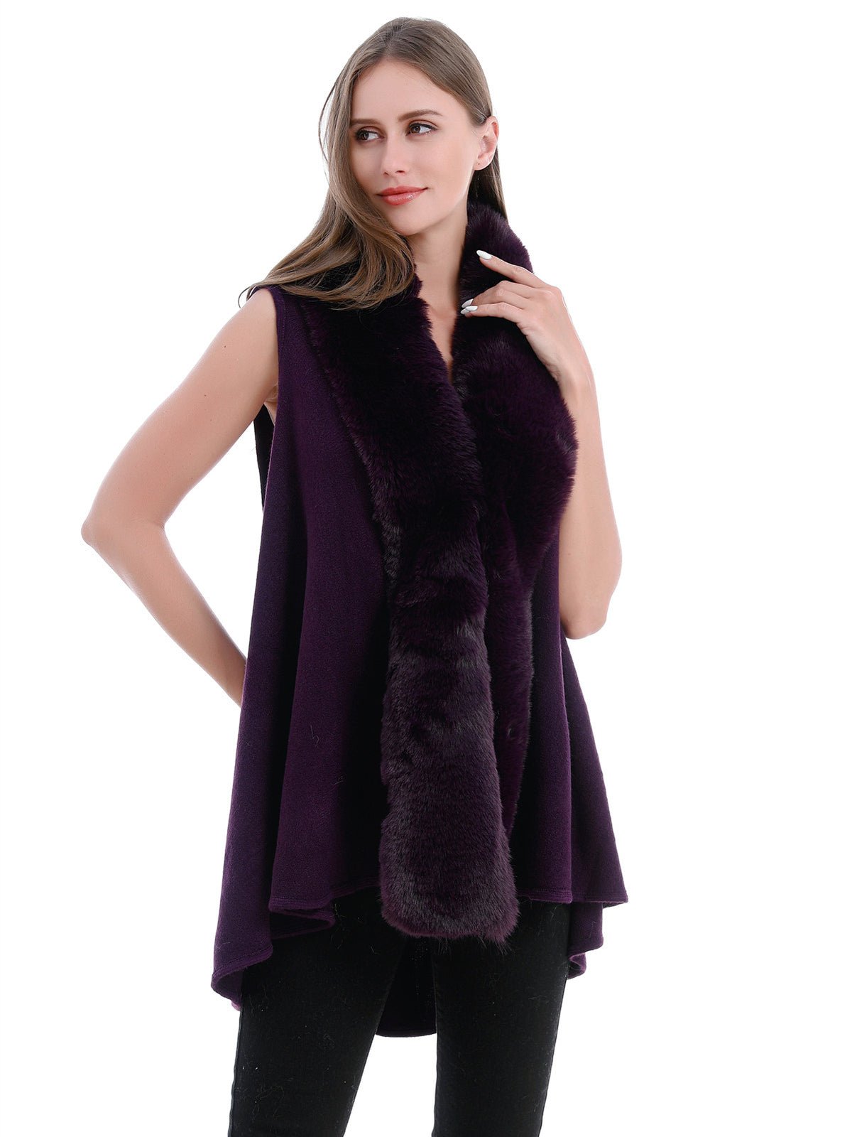 Statement Faux Fur Vest