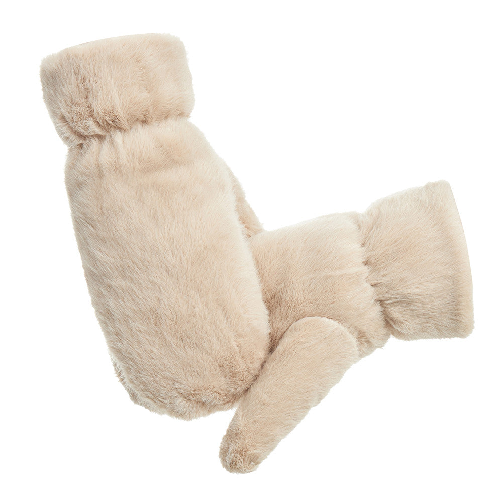 Fluffy Faux Fur Mittens