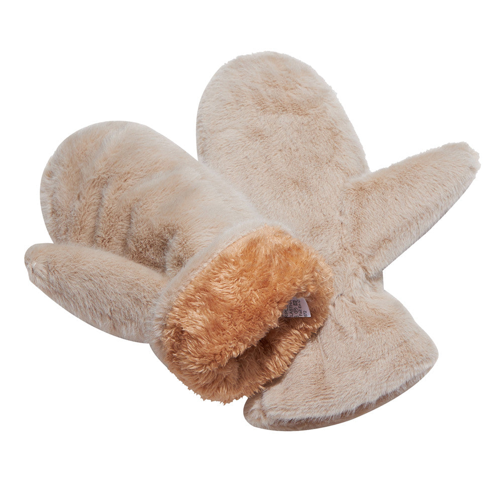 Fluffy Faux Fur Mittens