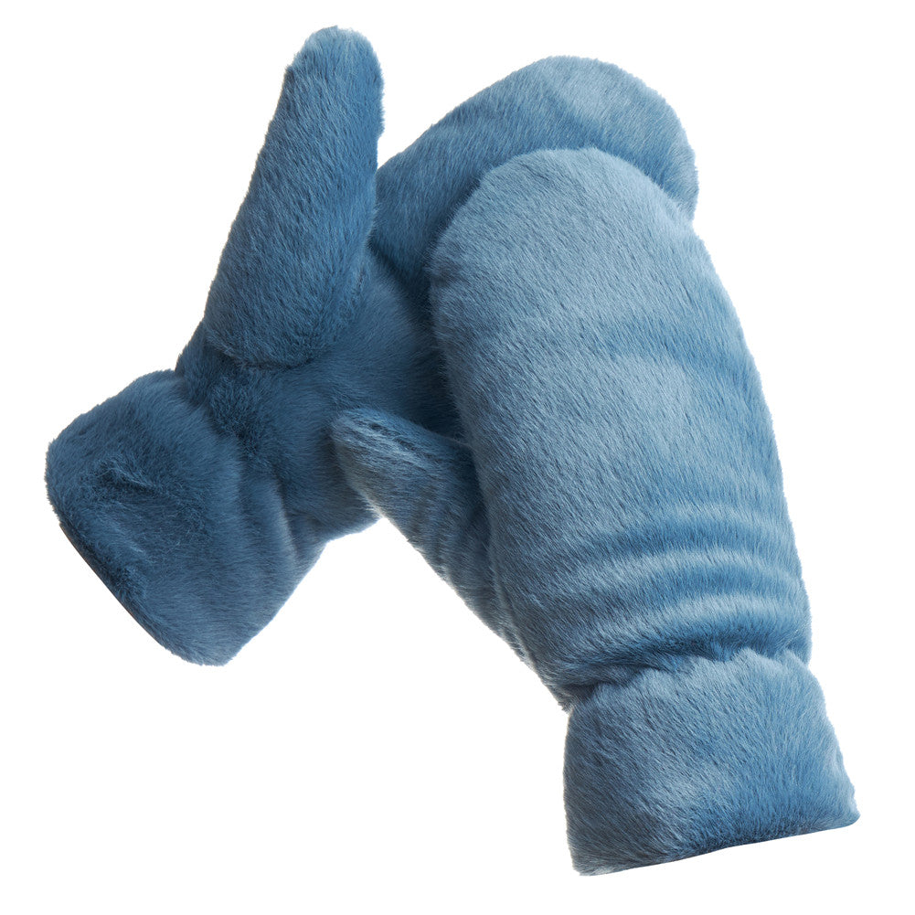 Fluffy Faux Fur Mittens