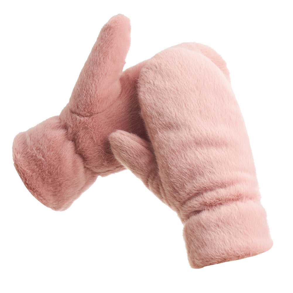 Fluffy Faux Fur Mittens