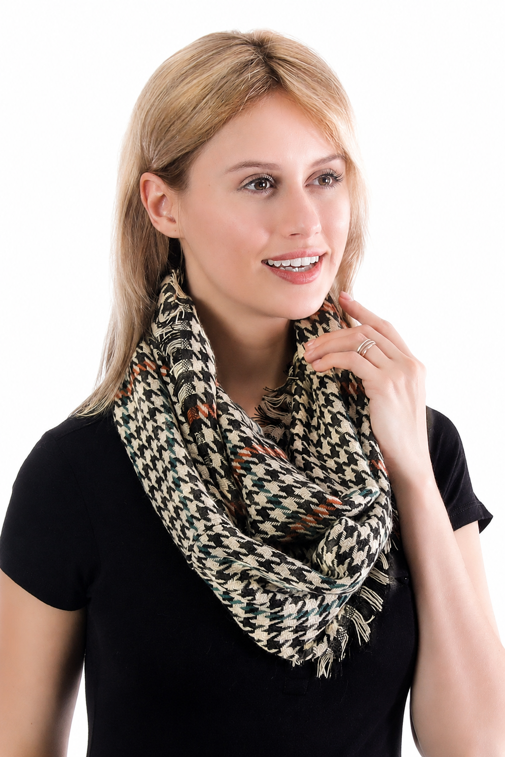 Houndstooth Scarf