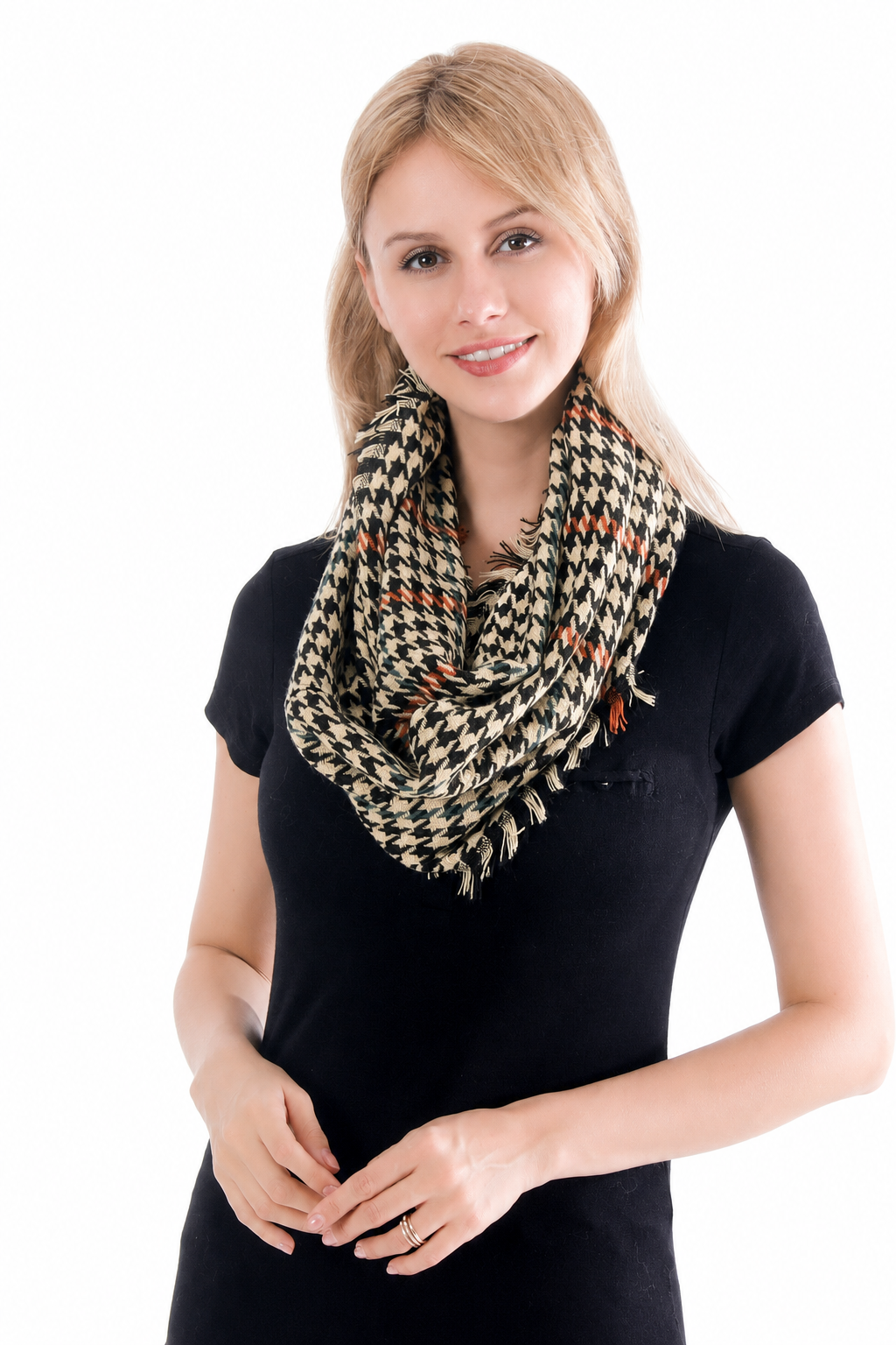 Houndstooth Scarf