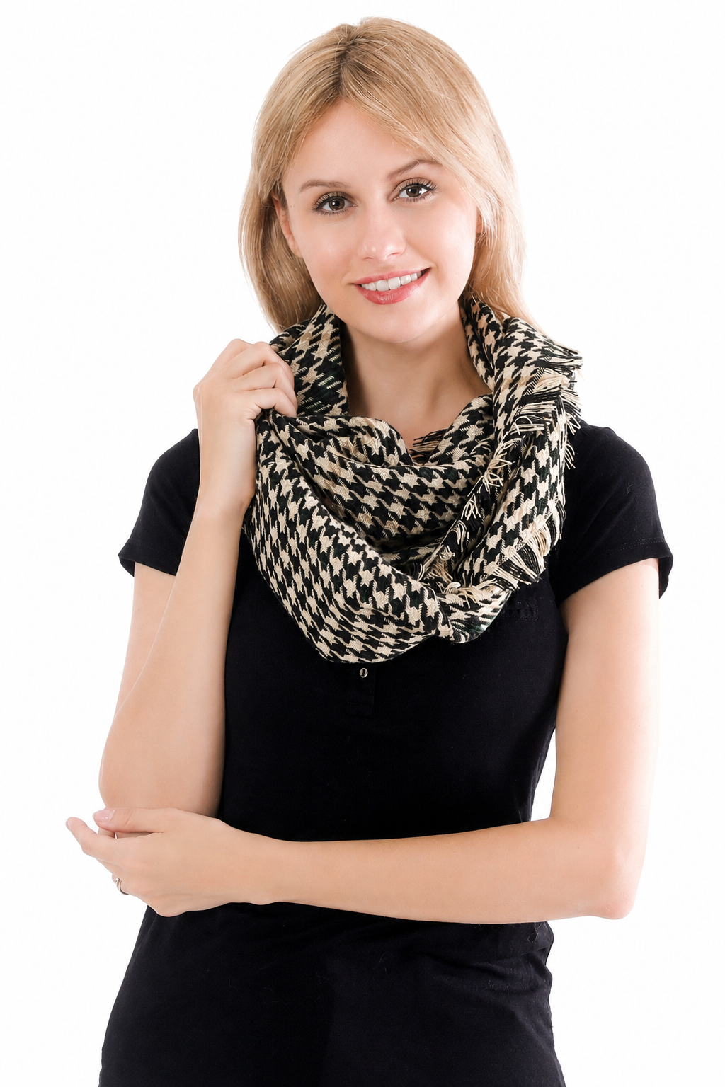 Houndstooth Scarf