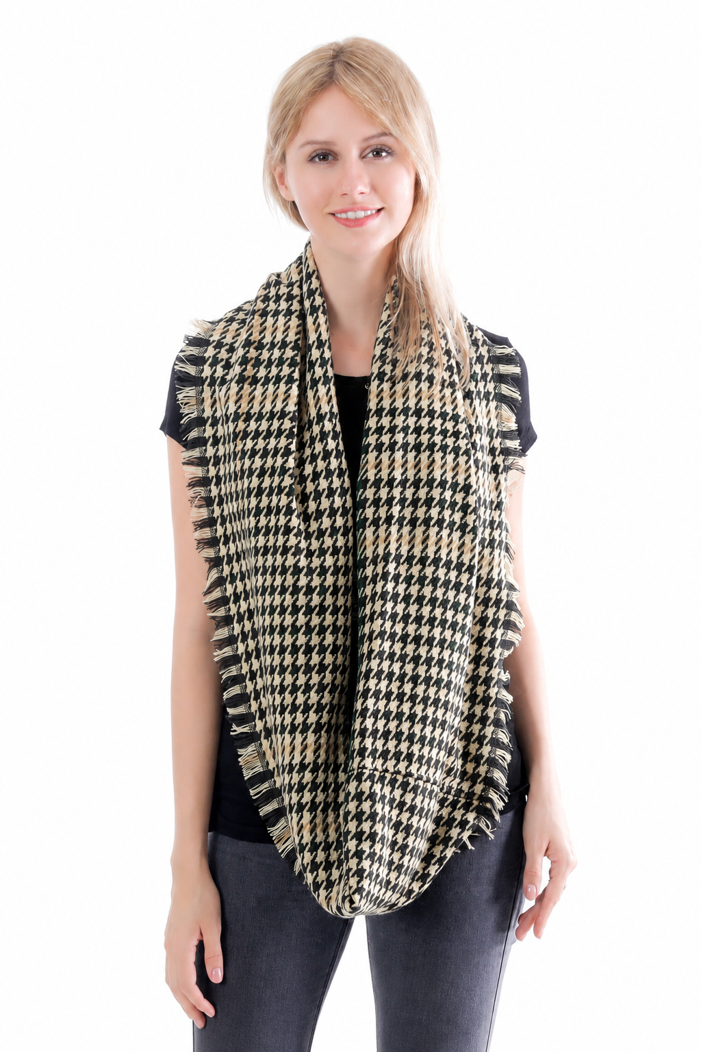 Houndstooth Scarf