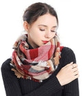 Chevron Check Scarf