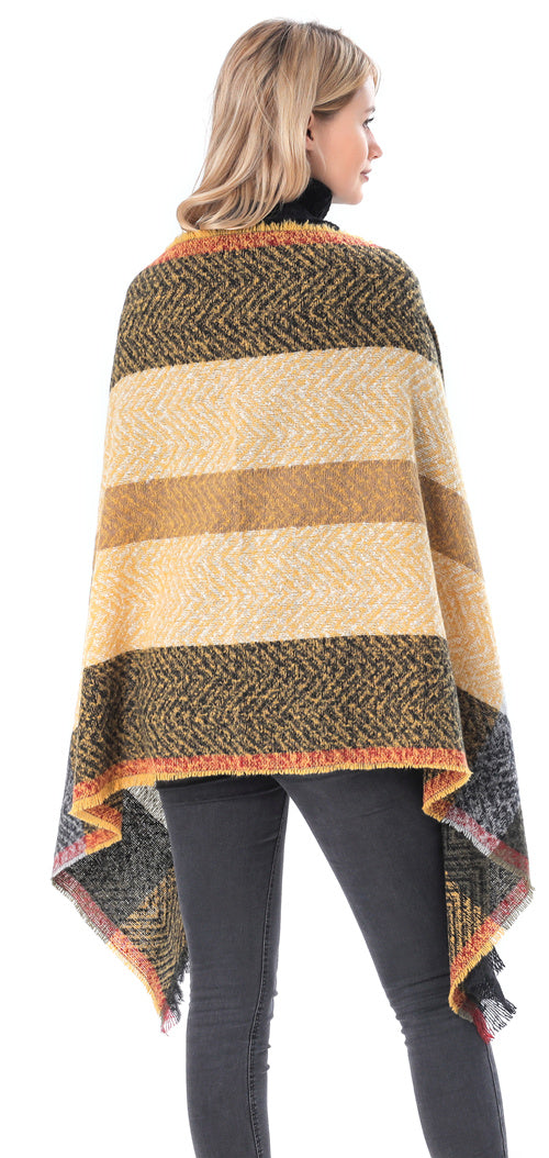 Plaid Herringbone Scarf