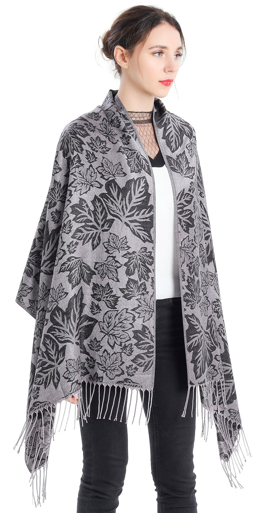 Leaf Motif Pashmina