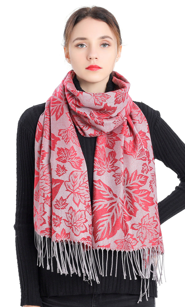 Leaf Motif Pashmina