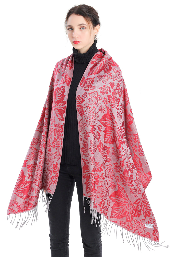 Leaf Motif Pashmina