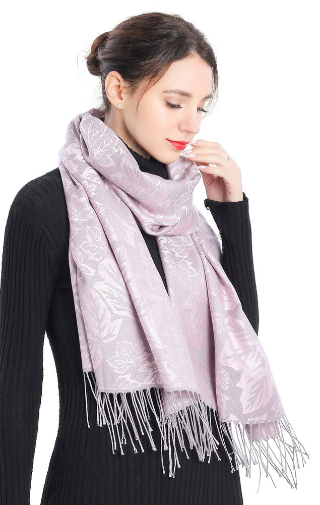 Leaf Motif Pashmina