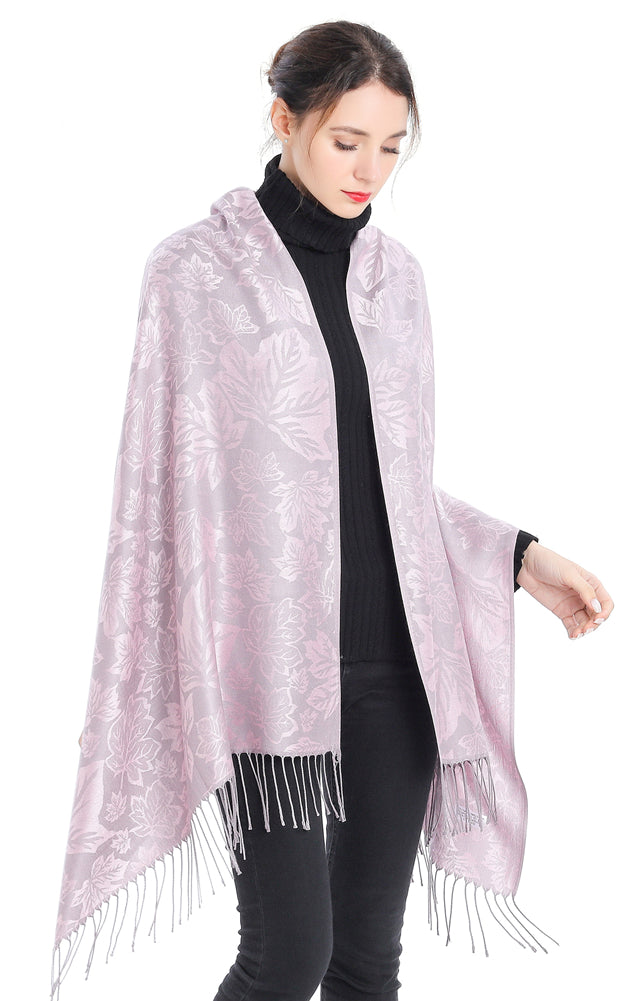 Leaf Motif Pashmina
