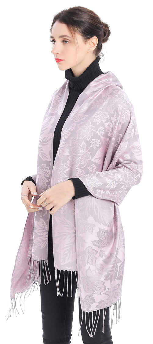 Leaf Motif Pashmina