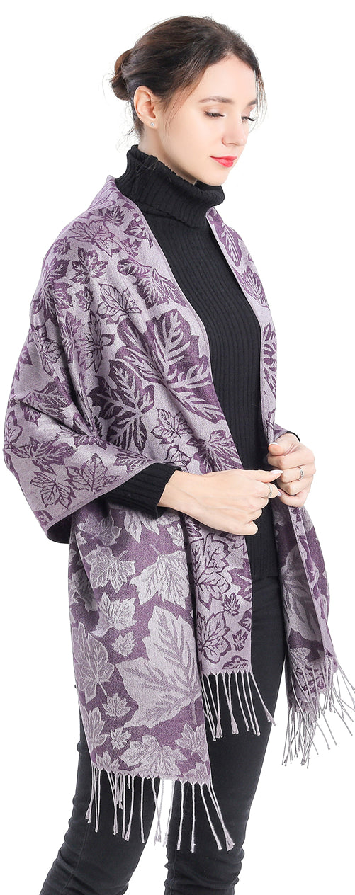 Leaf Motif Pashmina