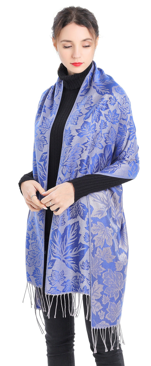 Leaf Motif Pashmina