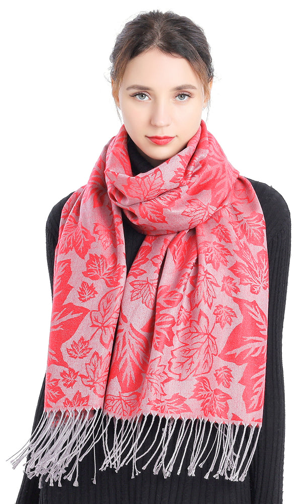 Leaf Motif Pashmina