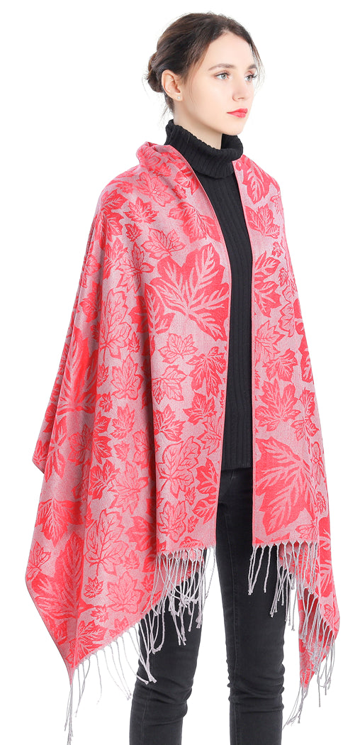 Leaf Motif Pashmina