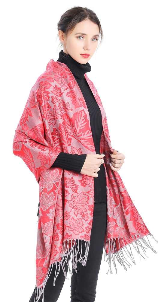 Leaf Motif Pashmina