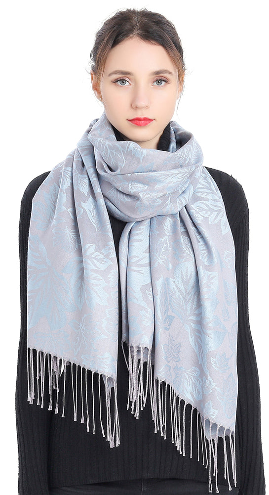 Leaf Motif Pashmina