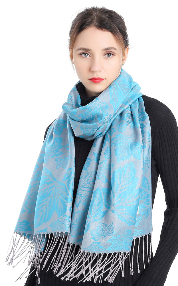 Leaf Motif Pashmina
